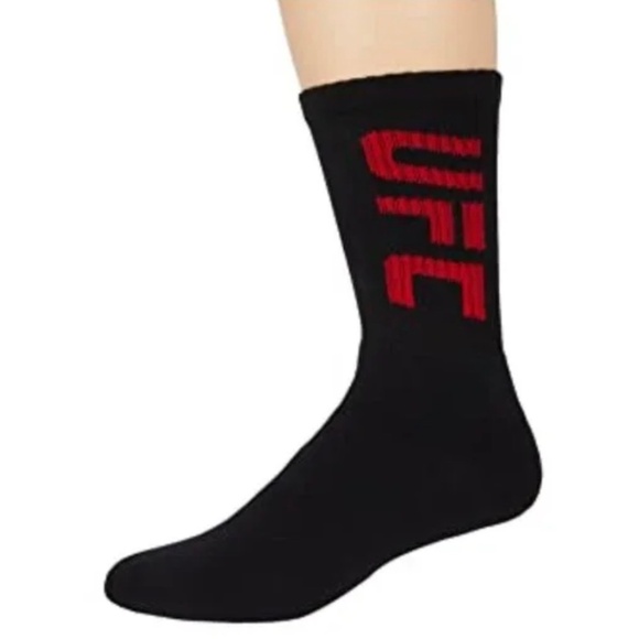 UFC Other - UFC Men’s Crew Socks Black/Red One Size 3 pair pack NWT